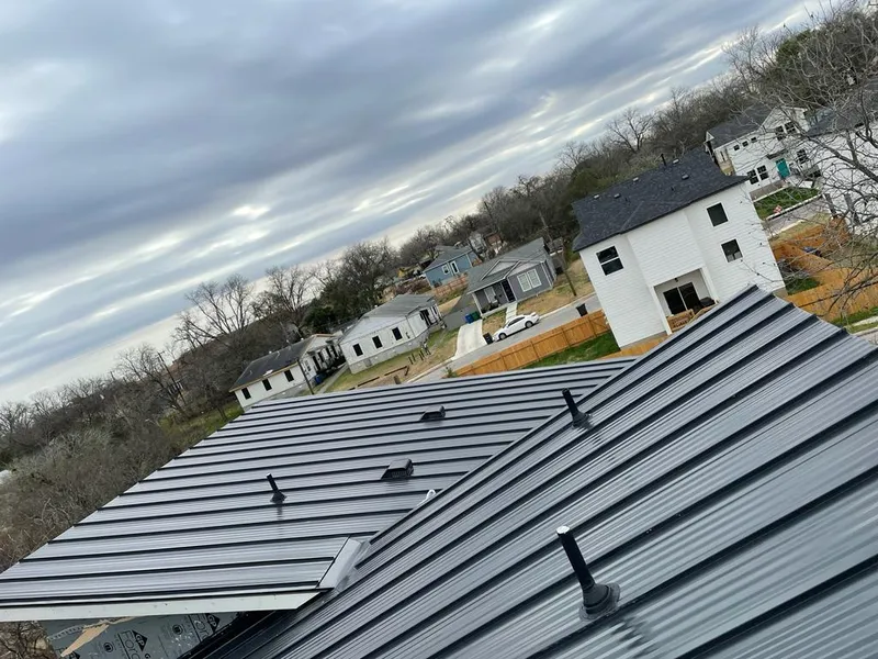Standing seam metal roof panels with vents for Skylight Repair in Lopatcong
